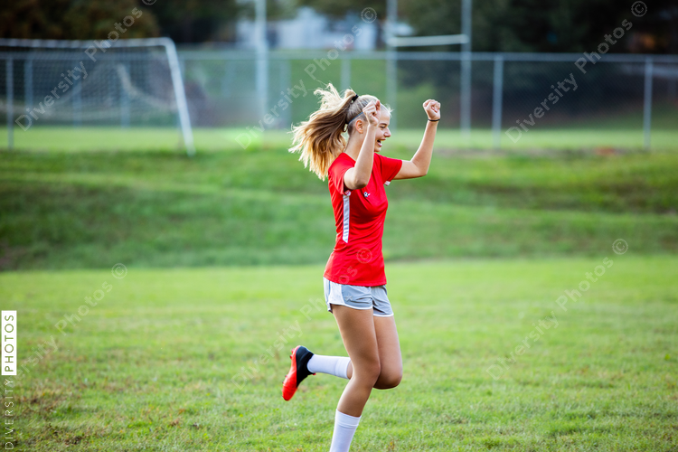 Teenage girl exited after game winning goal