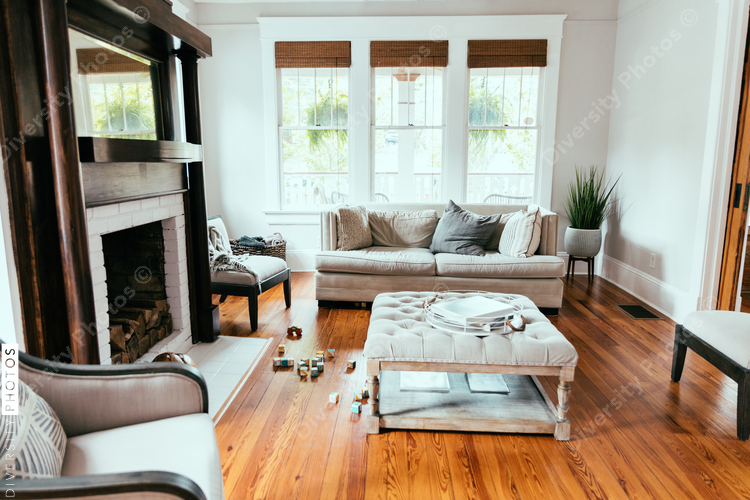 View of living room at home
