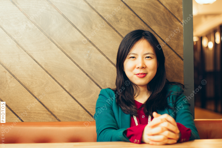 Portrait of confident businesswoman sitting in the office