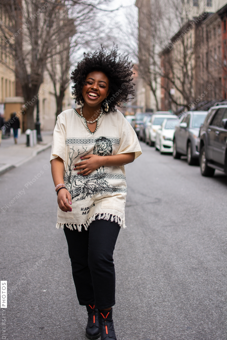 Young and Confident Woman of New York