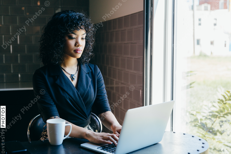 Woman working in office