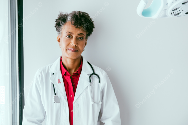 Portrait of doctor in medical office