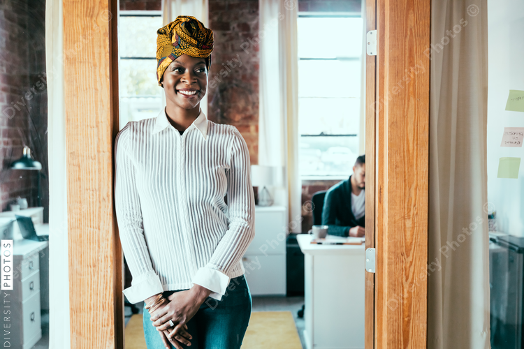 Portrait of African-American professional