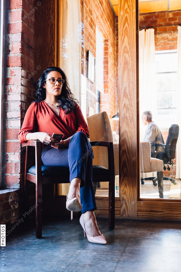 Portrait of young businesswoman