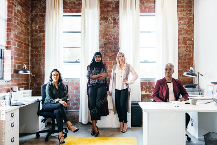 Multigenerational businesswomen