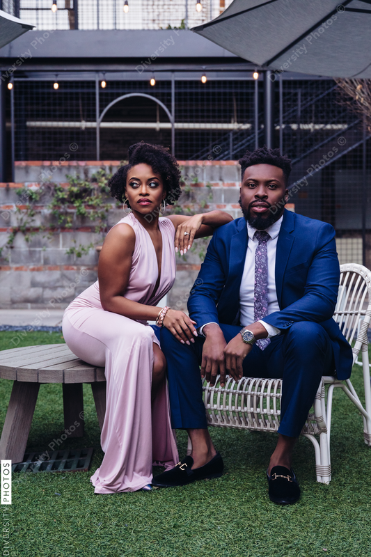 Beautiful young couple in love