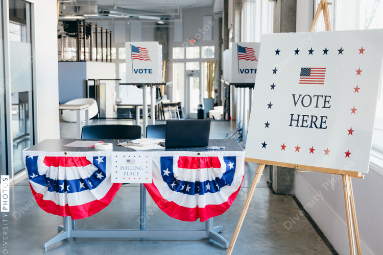 US Elections Polling Place