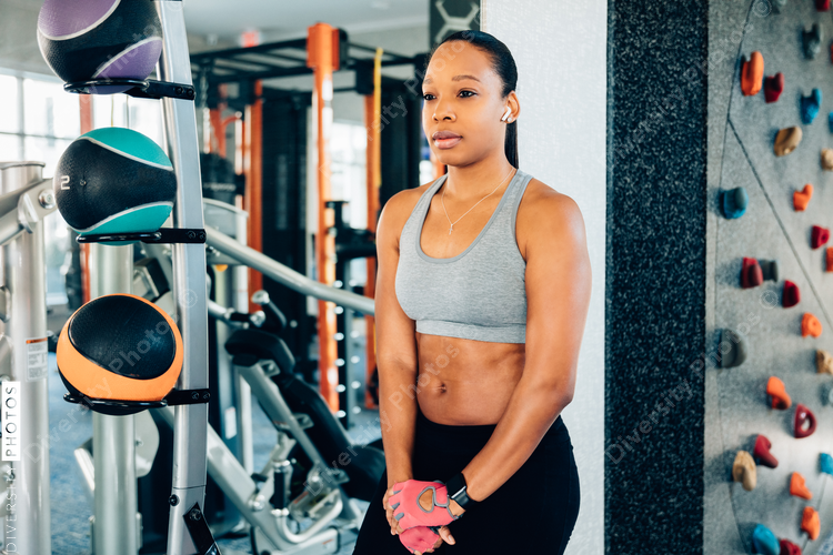 Portrait of fitness trainer