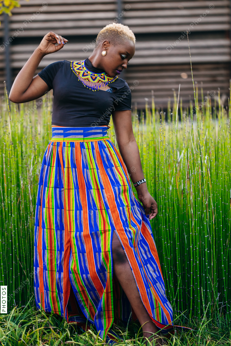 Portrait of confident young Kenyan woman